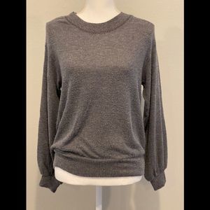 Free People Beach Gray Sweatshirt
